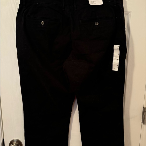 NWT Goodiellow & Co Straight Chino Black Pants - Picture 2 of 5